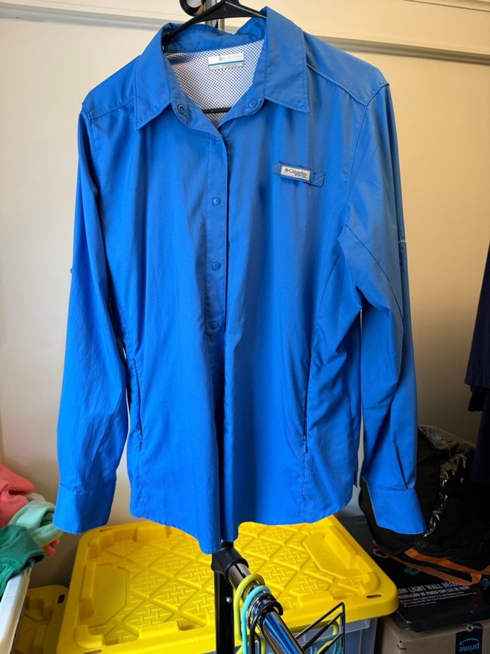 Columbia Royal Blue Outdoor Button Jacket